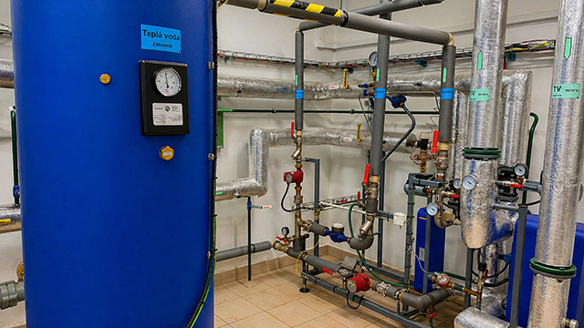 Horkovodní výměníkové stanice