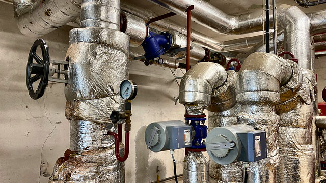 Parní výměníkové stanice