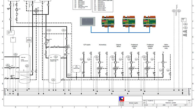 Piping and Instrumentation Diagram - Lysolaje